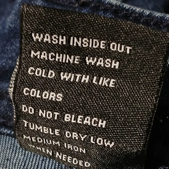 TPJ The Perfect Jean Men 32x32 Slim Fit Dark Blue Wash Stretch Denim Work Casual - Picture 9 of 9